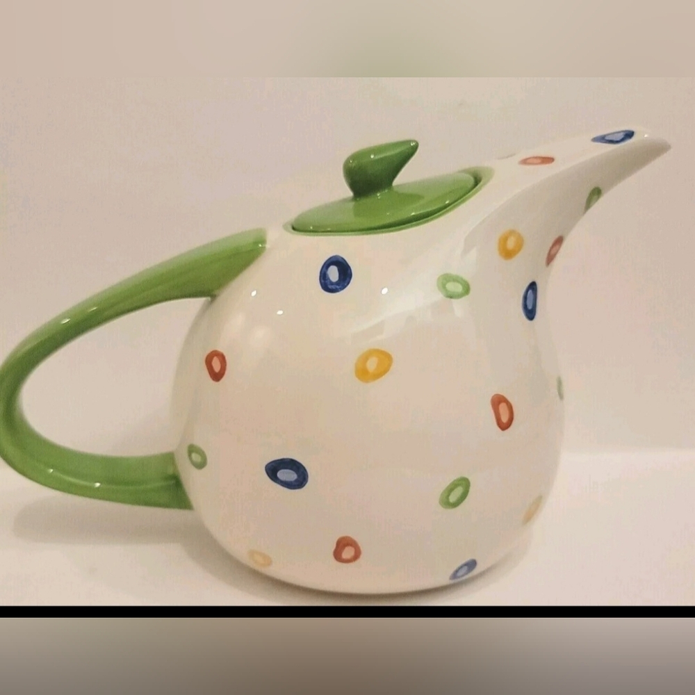 Better Homes and Gardens Collection by Home Interiors " Confetti " Teapot